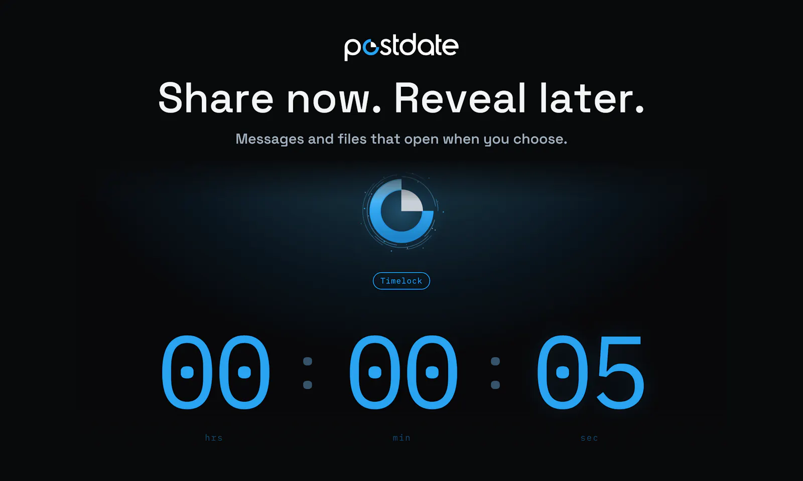 Postdate screenshot 2