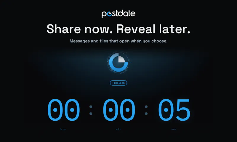 Postdate screenshot 2