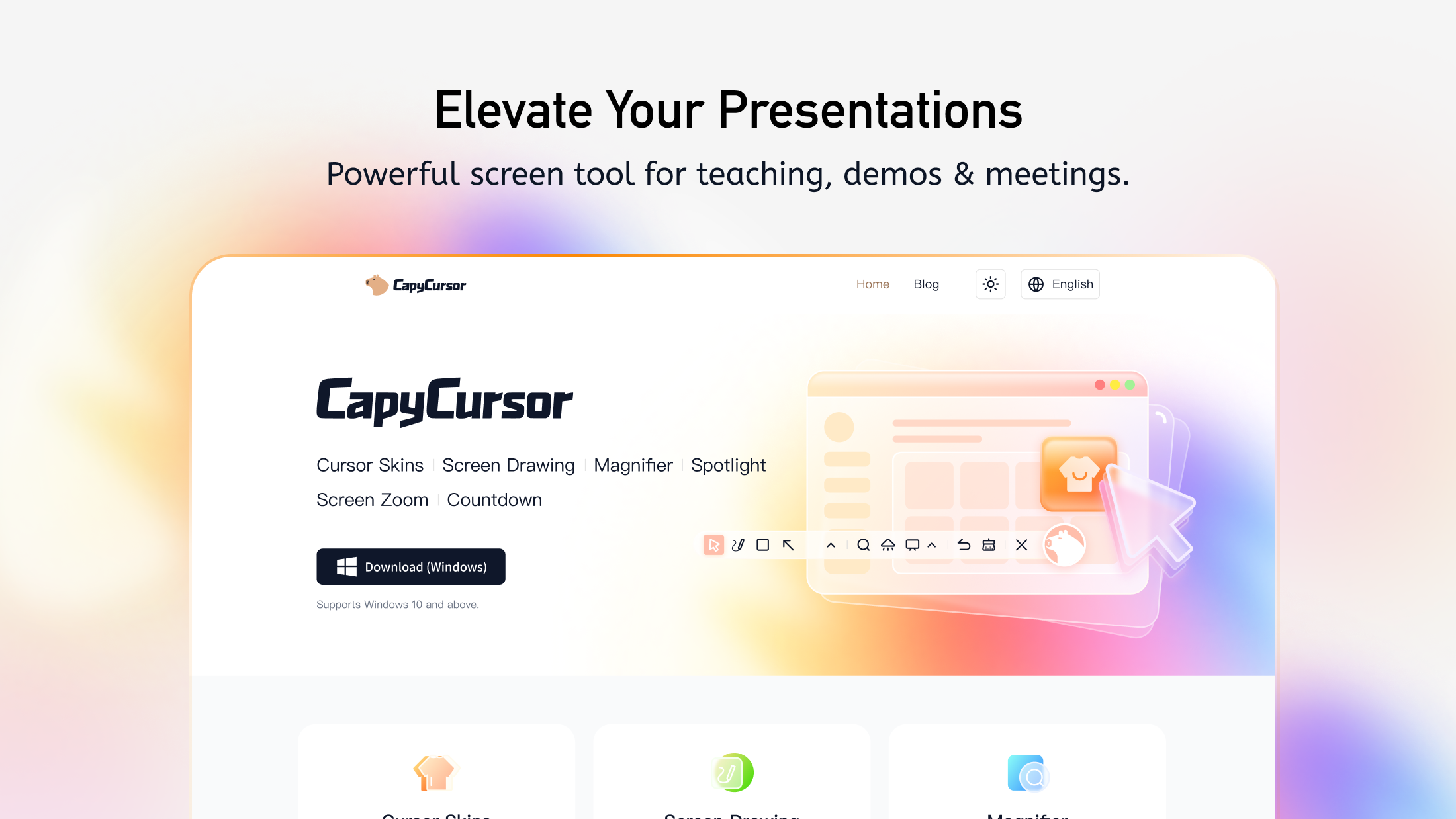 CapyCursor gallery image