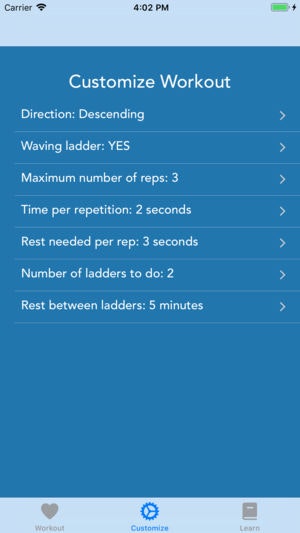 Ladder Workout Timer gallery image