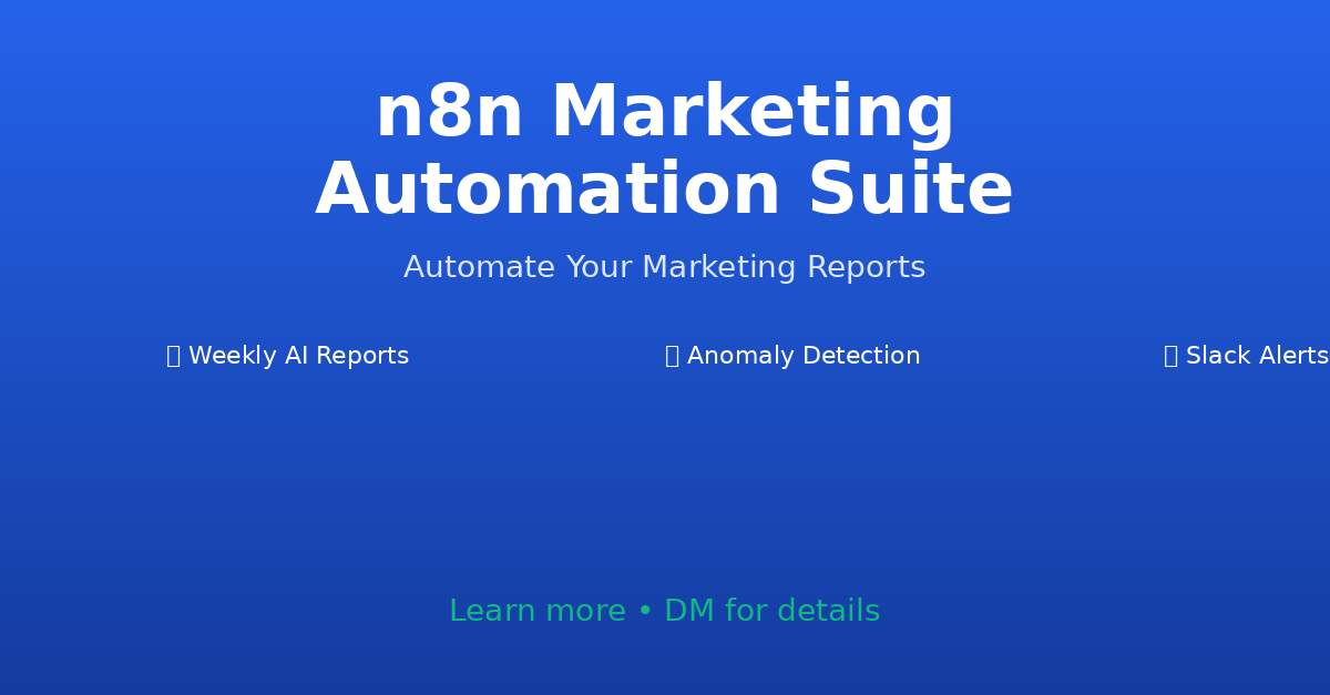 Marketing Automation Suite - Product Hunt launch logo and brand identity