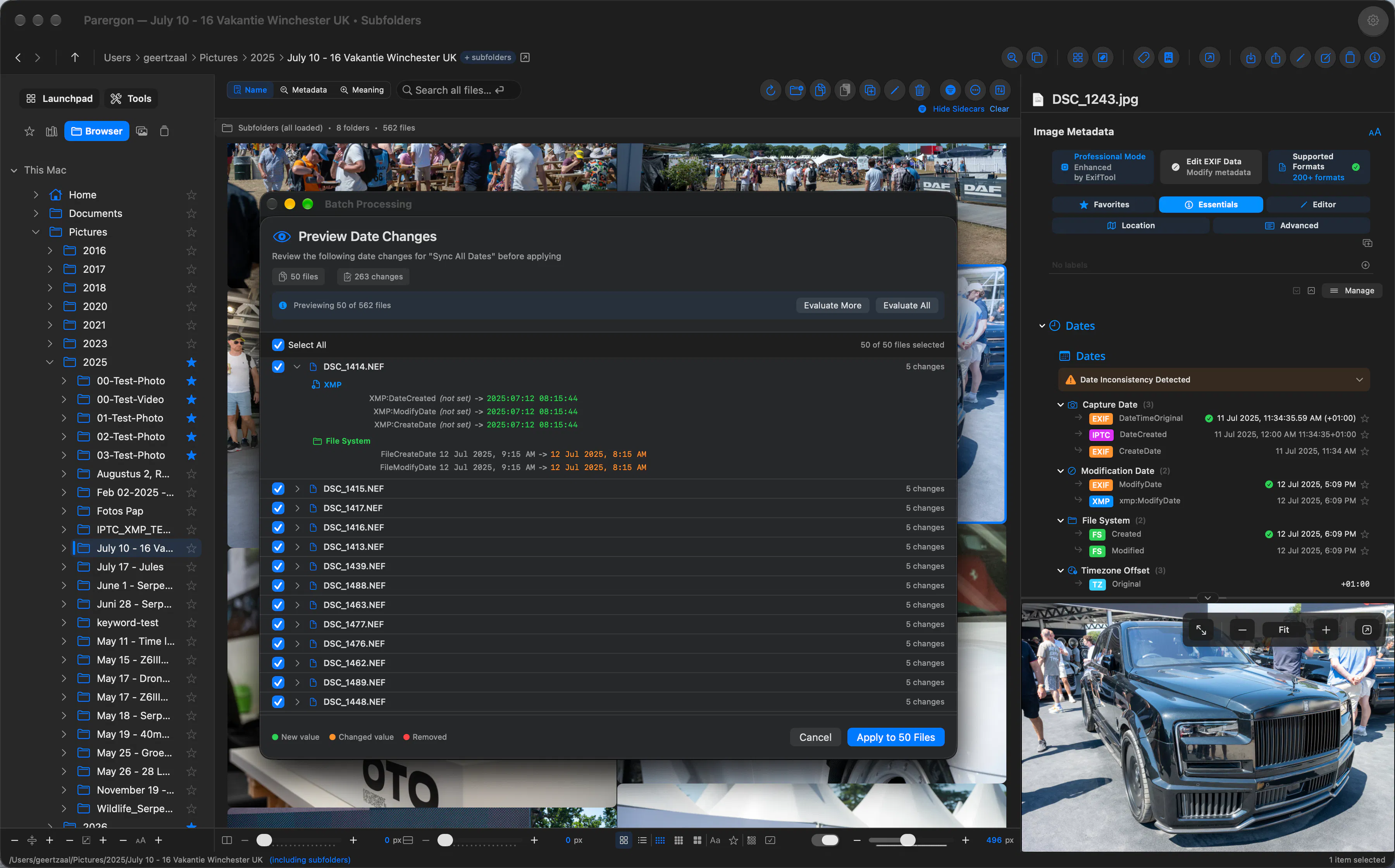 Parergon Metadata Editor for mac gallery image
