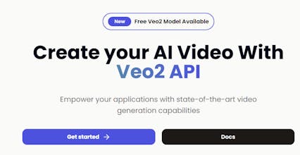 Veo2 API - AI Video API for Developers gallery image