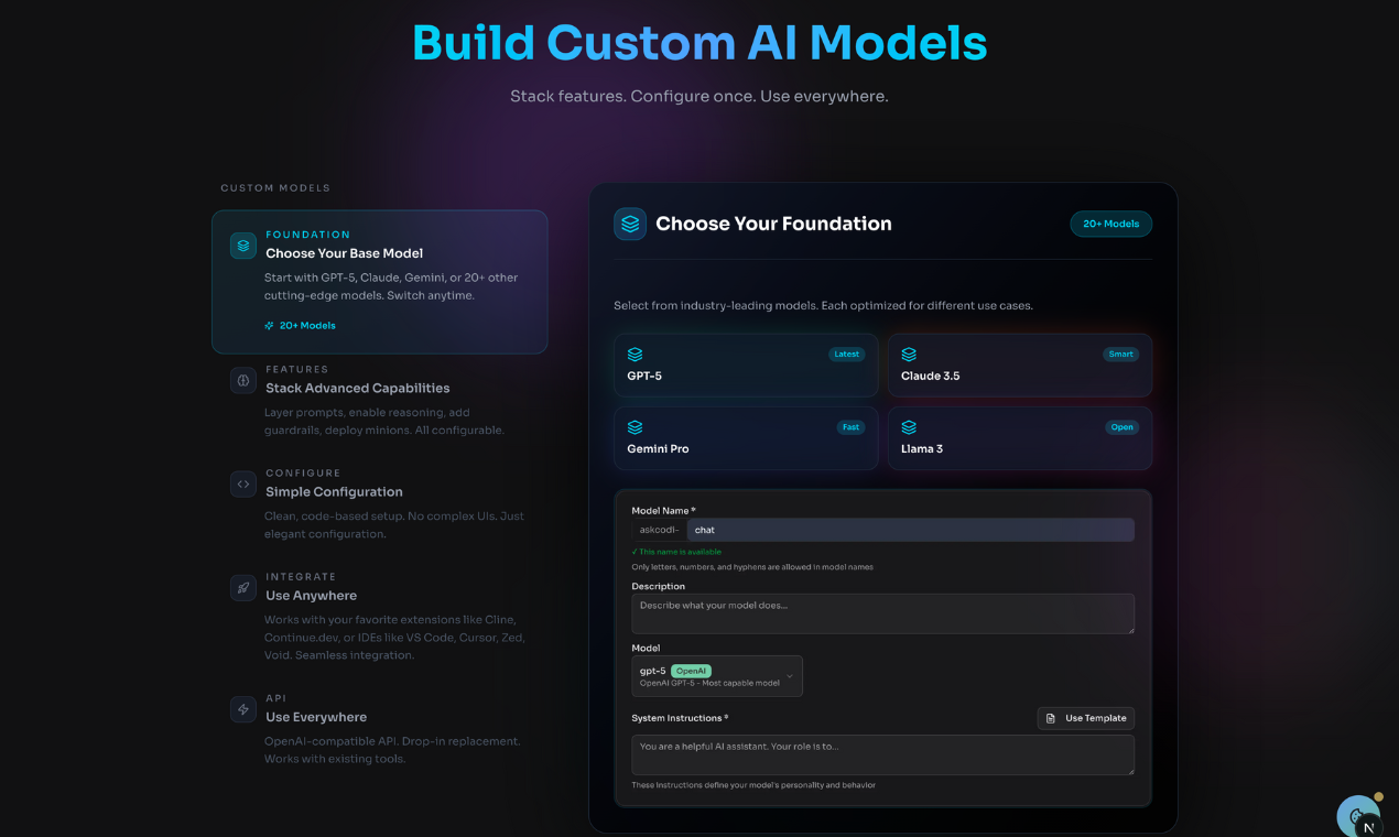 AskCodi - Screenshot 2 showing product features and functionality