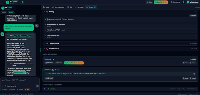 Tetrees AI - Code Exchange with Agents screenshot 6