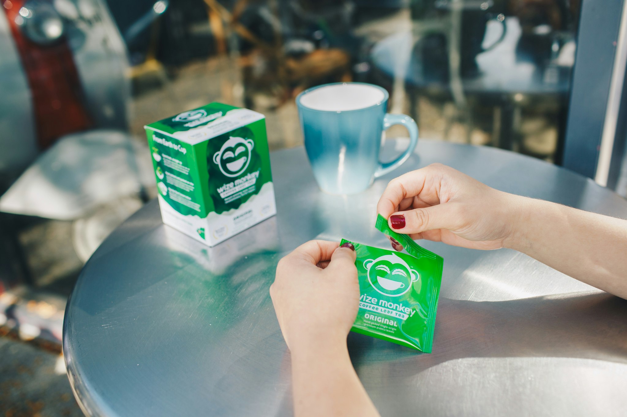 Wize Monkey Coffee Leaf tea gallery image