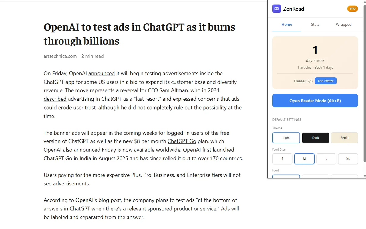 ZenRead gallery image