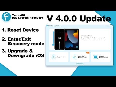 TunesKit iOS System Recovery gallery image