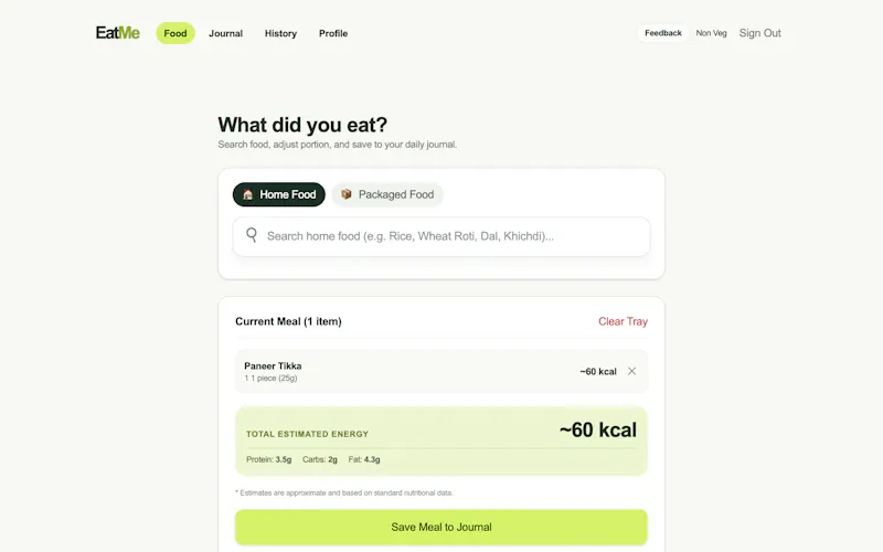 EatMe.Health screenshot 2