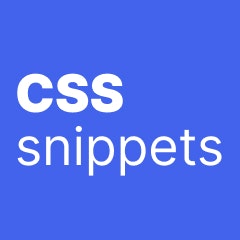 Cnippets CSS