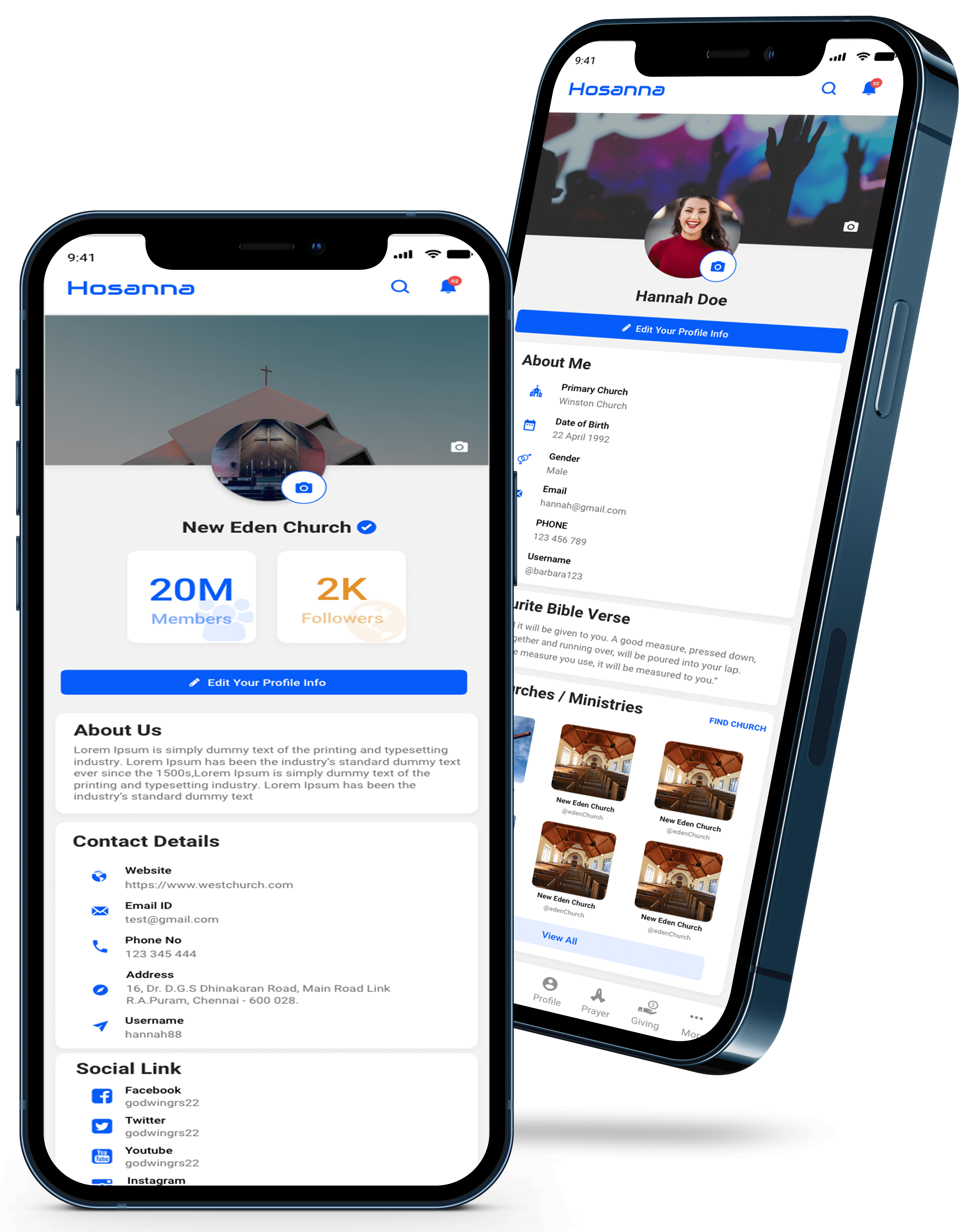 Hosanna - A Christian Social Network gallery image
