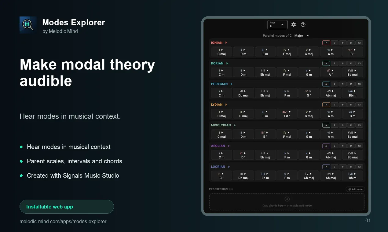 Modes Explorer gallery image