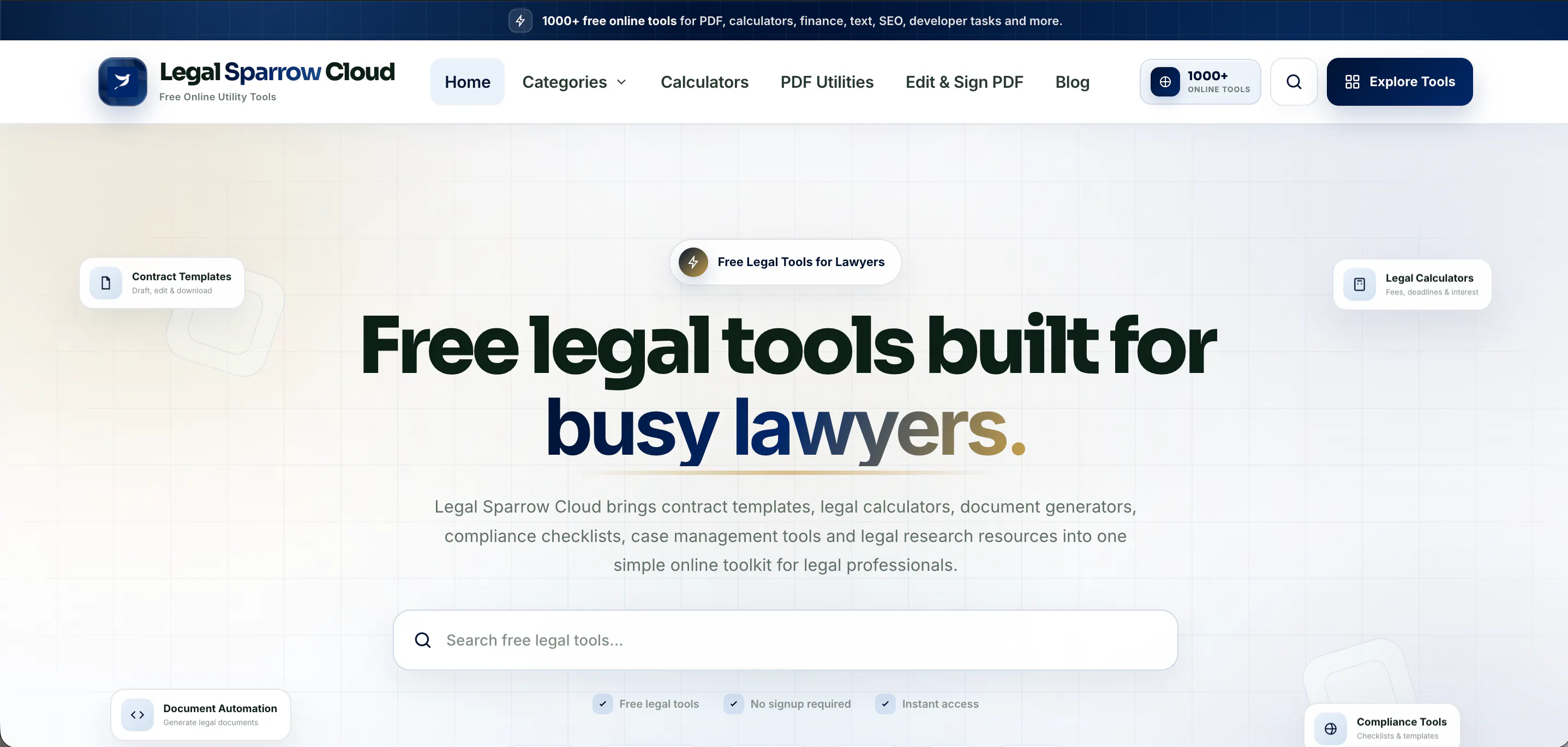 Legal Sparrow Cloud gallery image