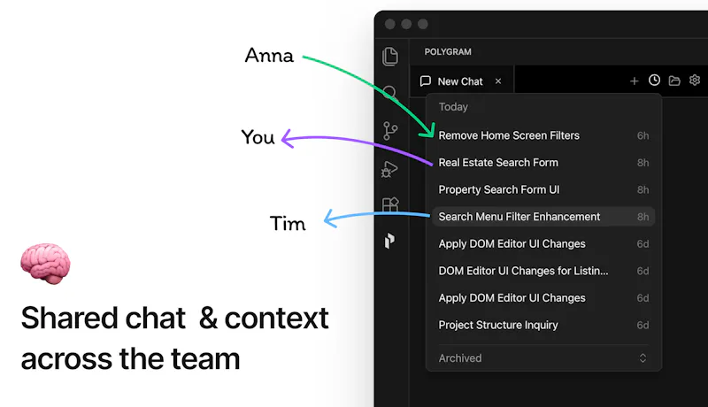 Polygram Coding Agent screenshot 5