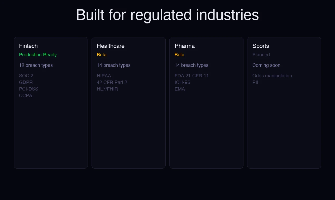 Breach Intel — Agent Security screenshot 1