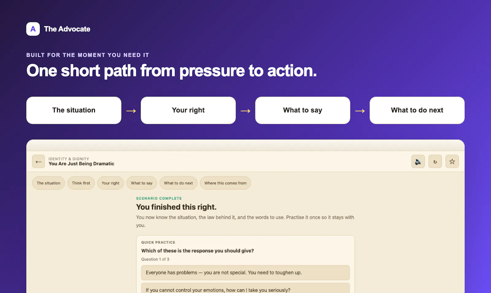 The Advocate screenshot 5