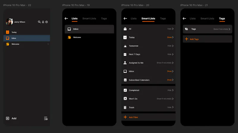 TickTick Redesign  screenshot 5