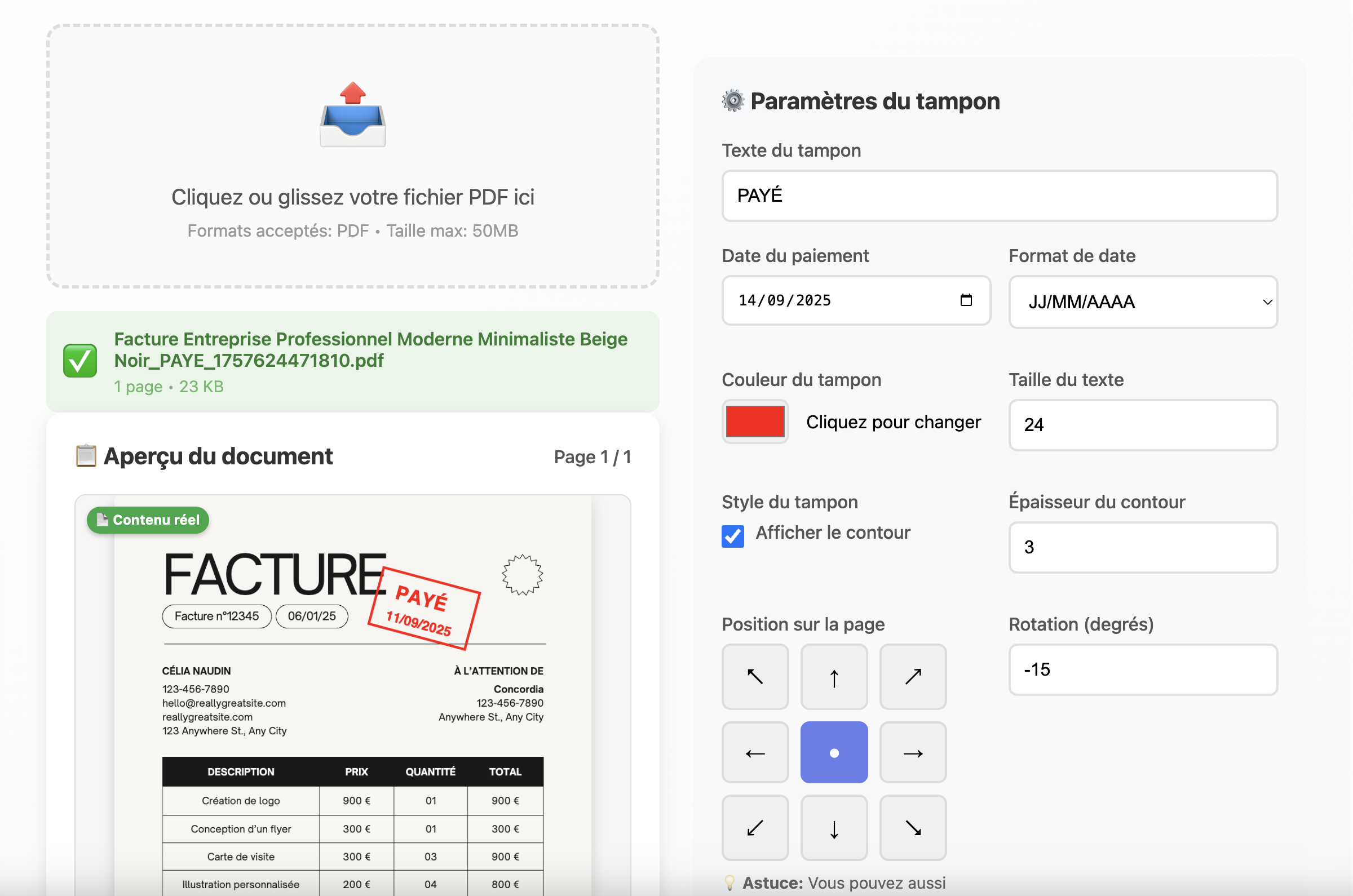 Stamp your PDFs in 3... logo