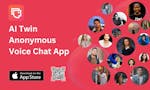 AI Twin: Anonymous Voice Chat App image