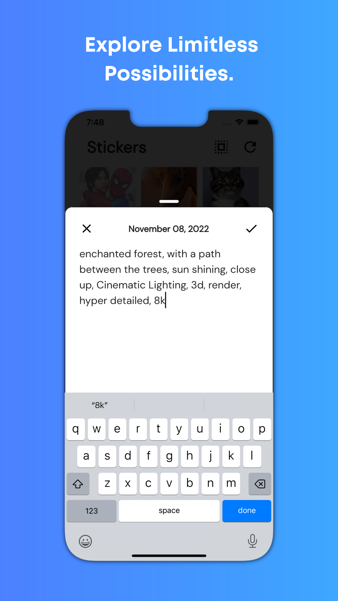 sticker.ai - Genereer WhatsApp -stickers met behulp van stabiele diffusie media 3