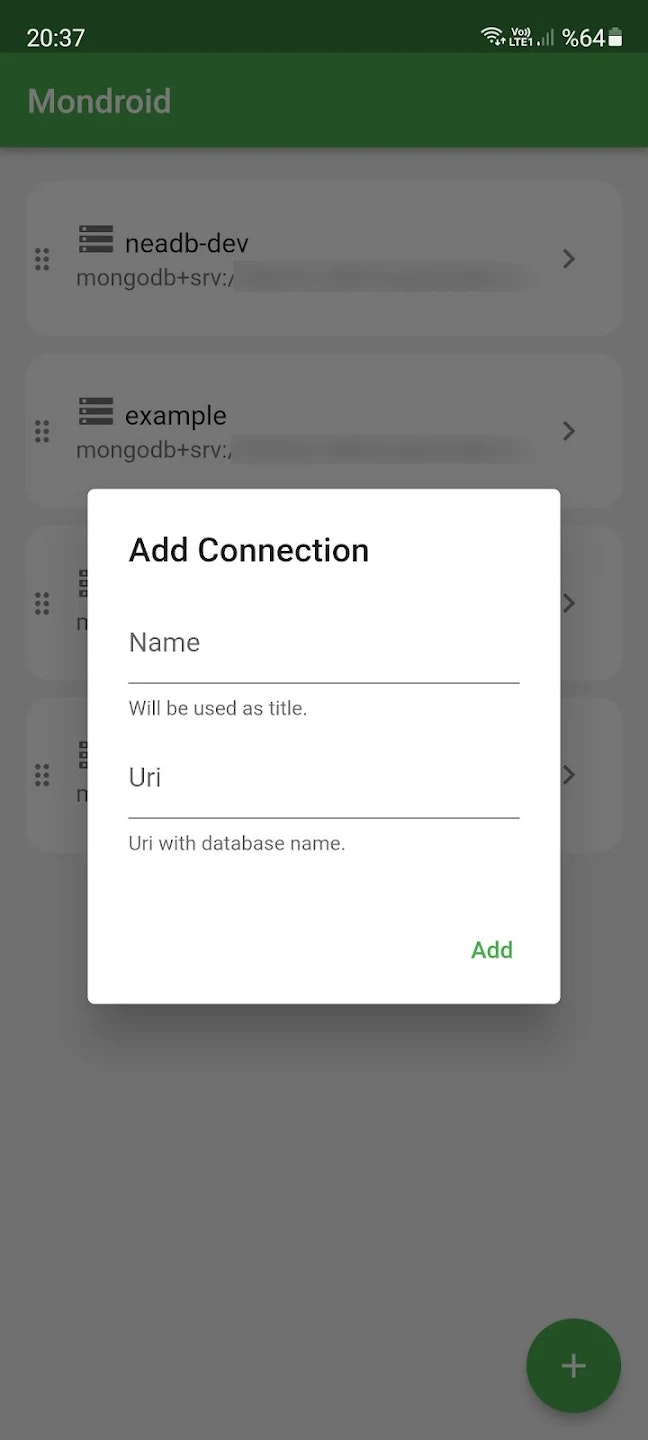 Mondroid - Mongodb istemcisi medya 7