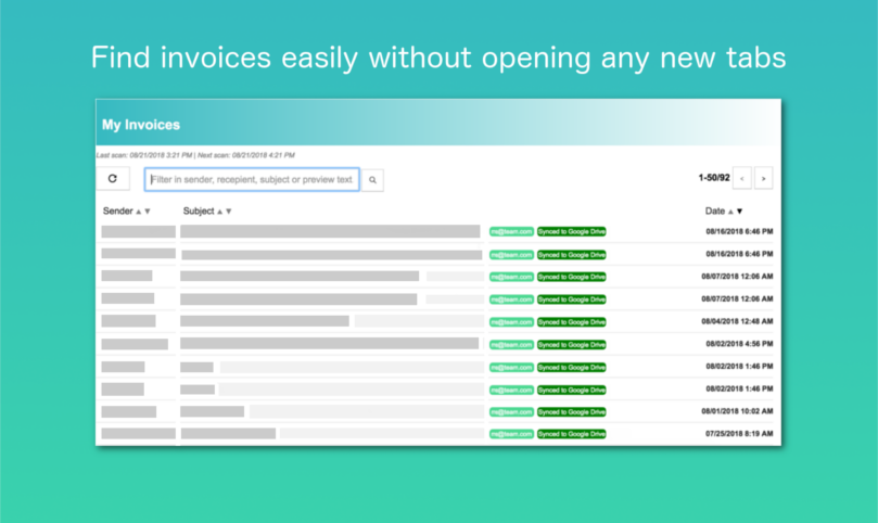 FindMyInvoice gallery image