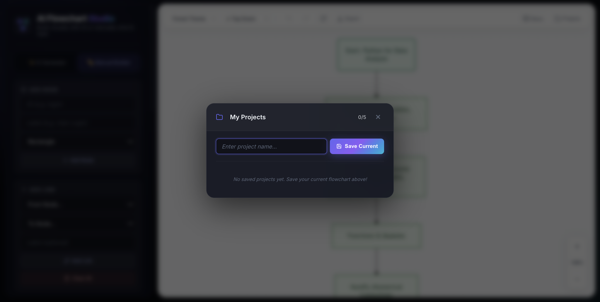 AI Flowchart Studio gallery image