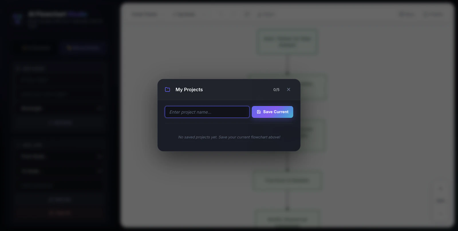 AI Flowchart Studio screenshot 3