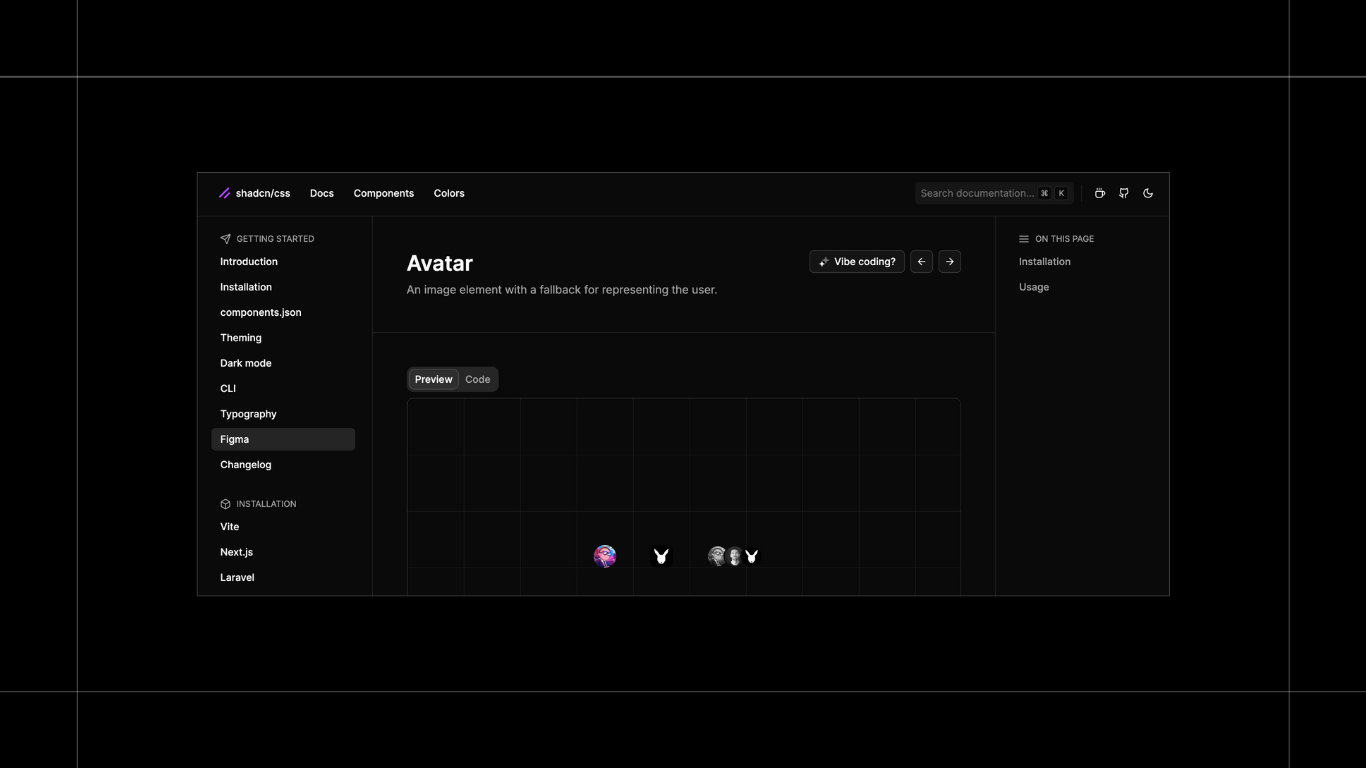 Média shadcn-css - Port de modules CSS de Shadcn / UI 5