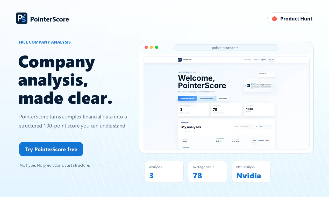 PointerScore gallery image