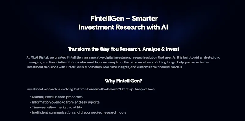 Fintelligen screenshot 1