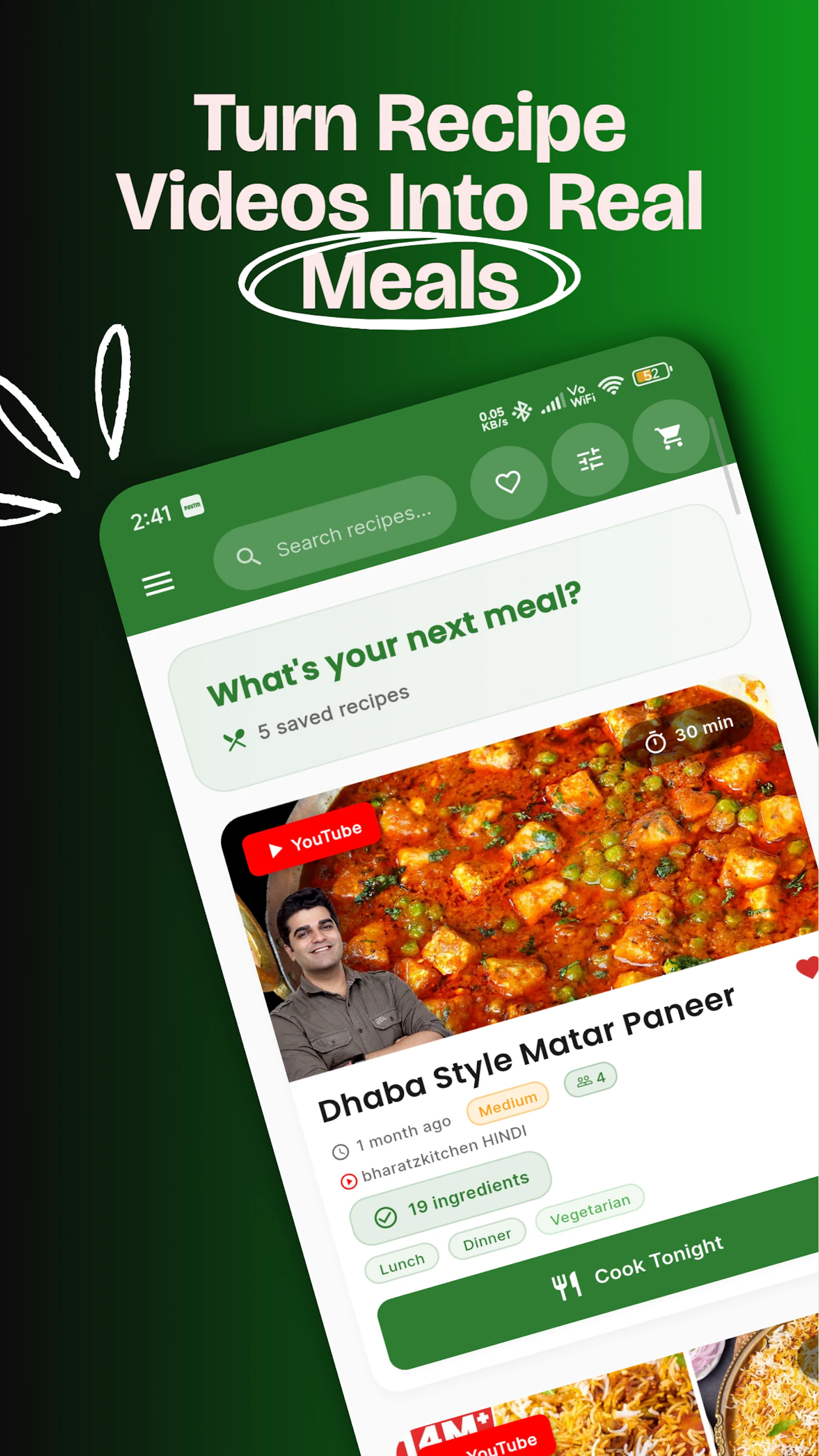 NextMeal screenshot 1