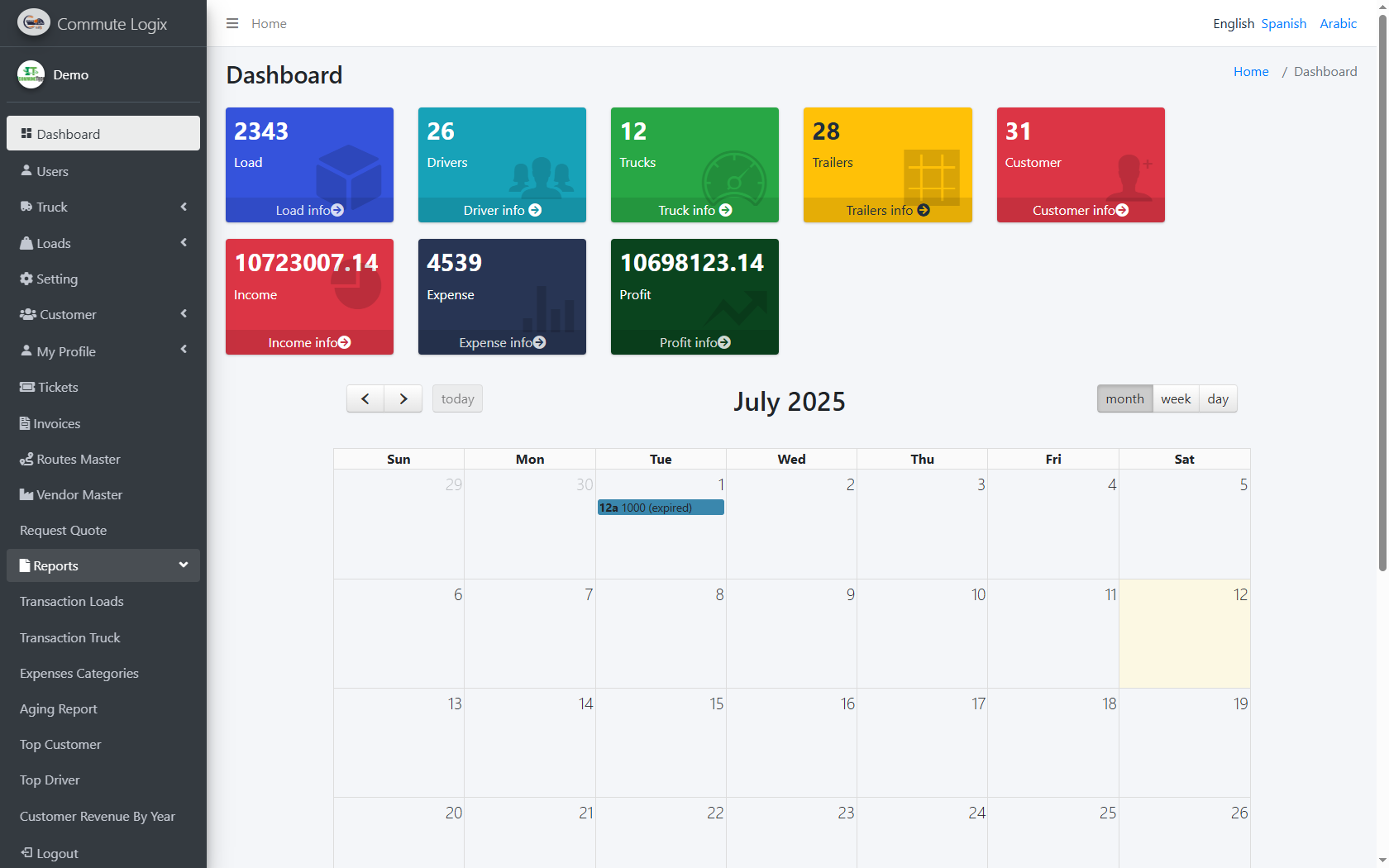 CommuteLogix - Main screenshot showing features and interface