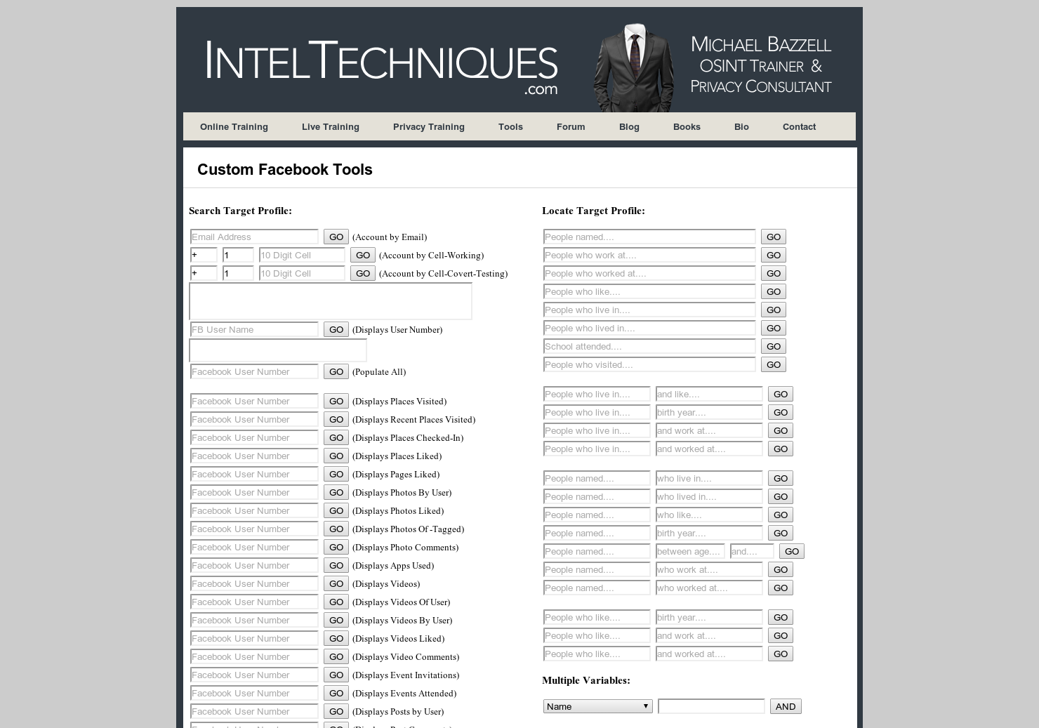 Advanced Facebook profile search gallery image