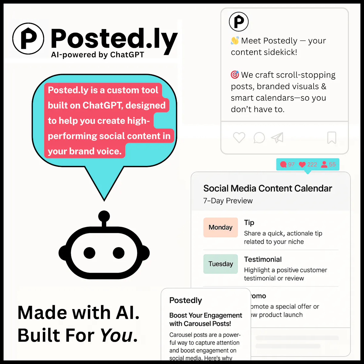 Posted.ly: Content That Clicks