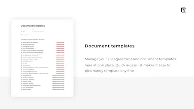 Human Resource - Notion template gallery image
