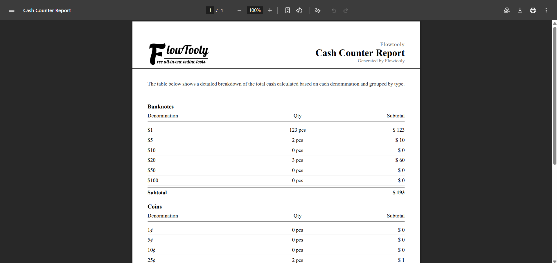 Flowtooly - Screenshot 4 showing product features and functionality