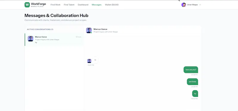 WorkForge — Upwork Clone Source Code screenshot 1