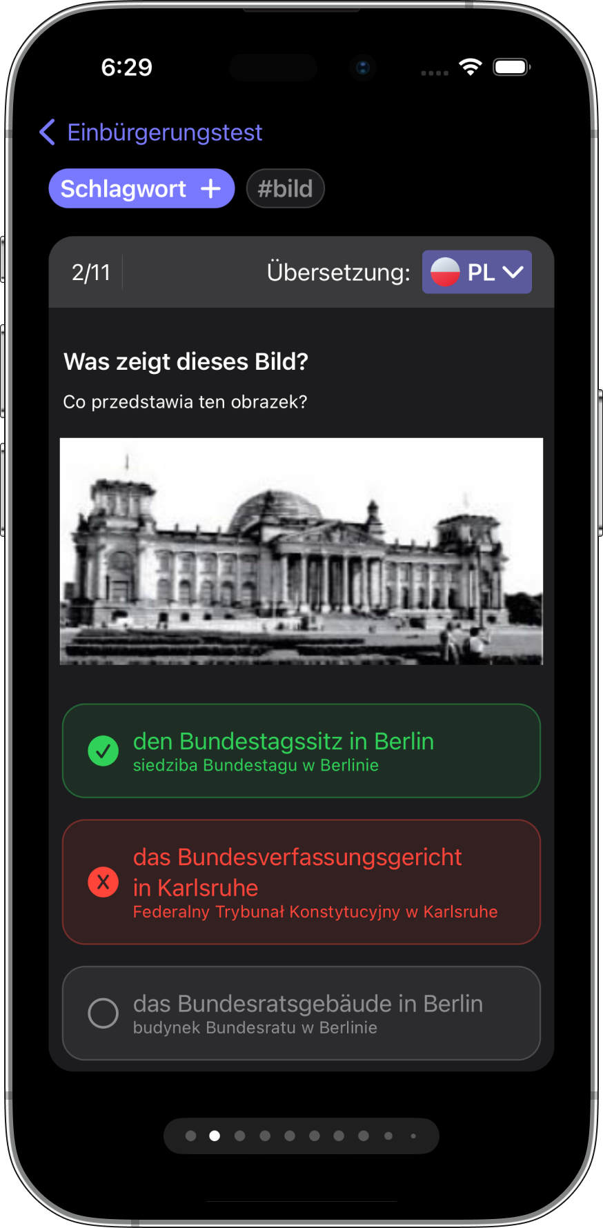 Leben in Deutschland Test 2023 App Medien 2