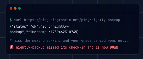 Pingtastic gallery image