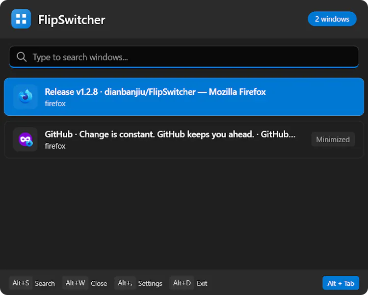 FlipSwitcher