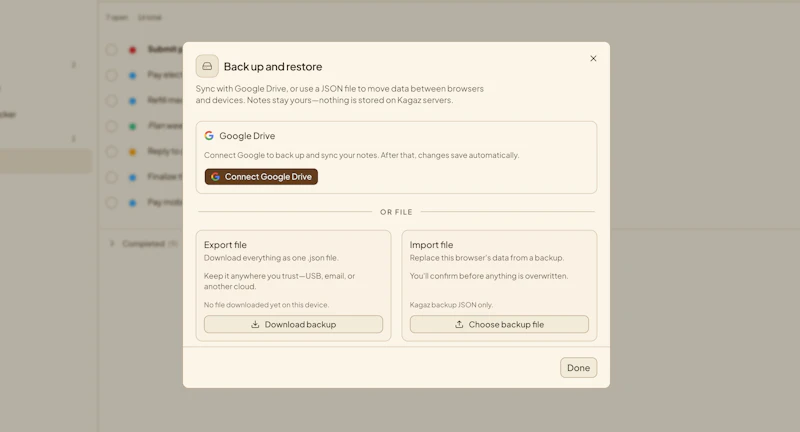 Kagaz screenshot 8