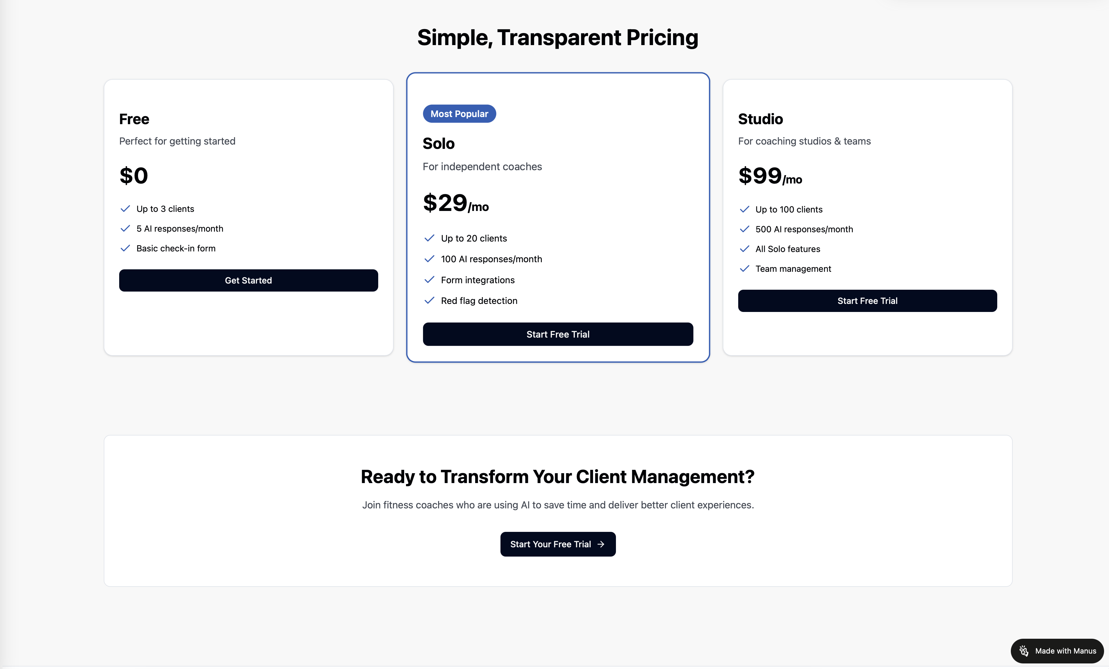 Fitness Check-In AI gallery image