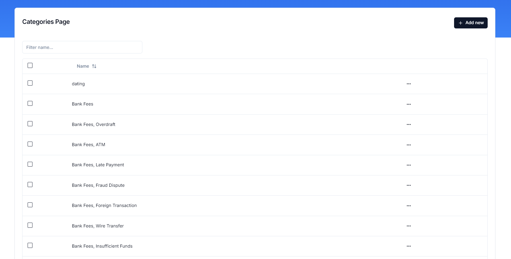 Finance Tracker gallery image