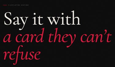 Madewithlove.cards gallery image