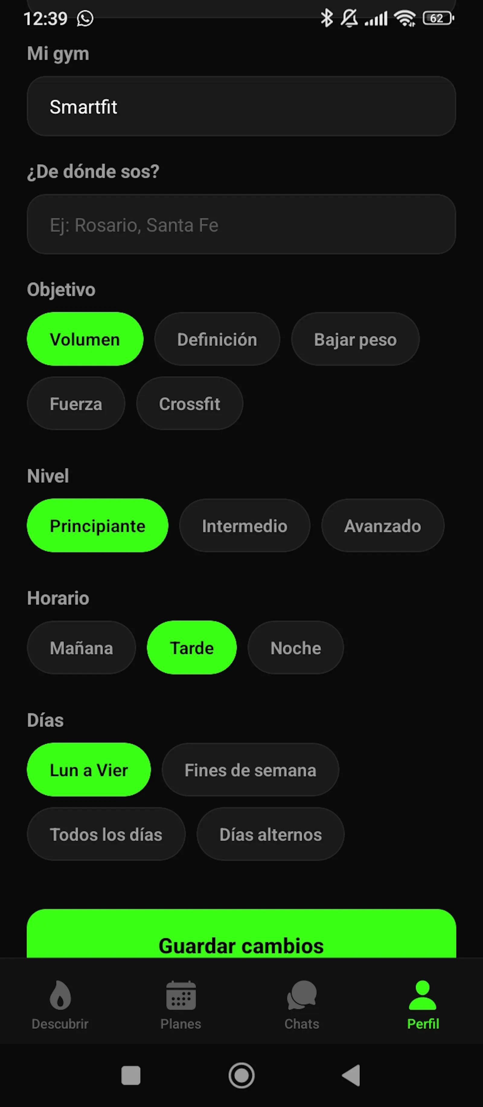 GymMatch  screenshot 5