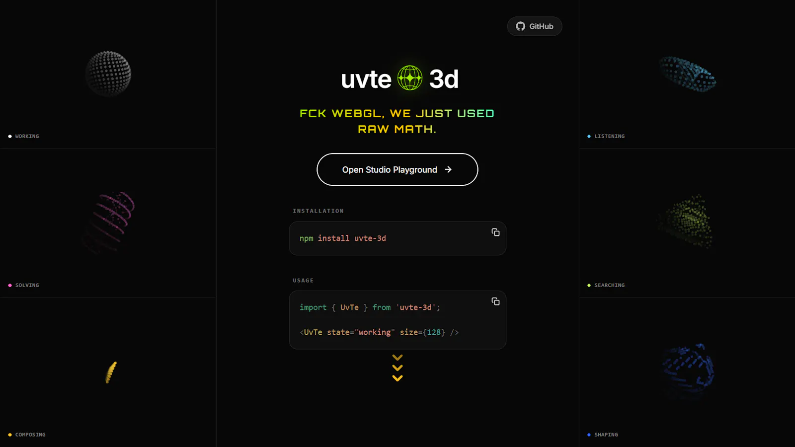 UvTe-3d screenshot 1
