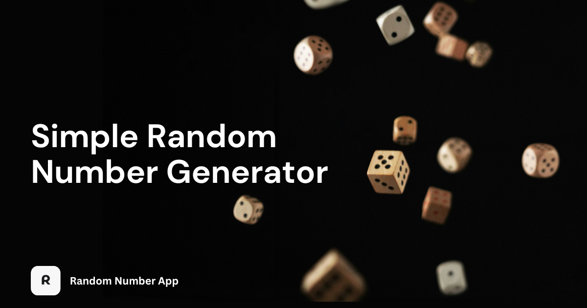 Random Number Generator gallery image