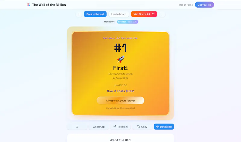 The Wall Of The Million screenshot 6