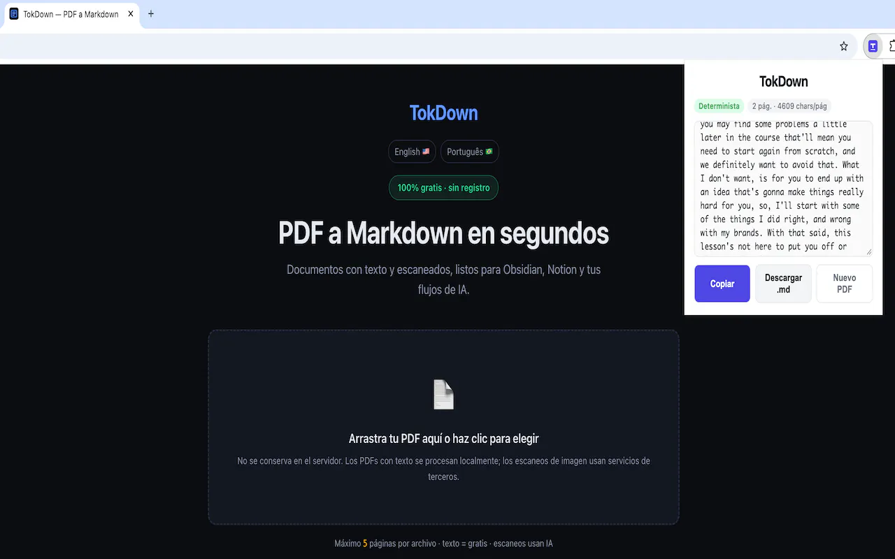 TokDown gallery image